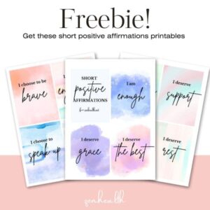 100 Short Positive Affirmations: Powerful and Simple - Zenhealth