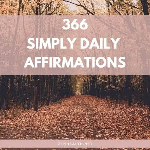 366 simple daily affirmations