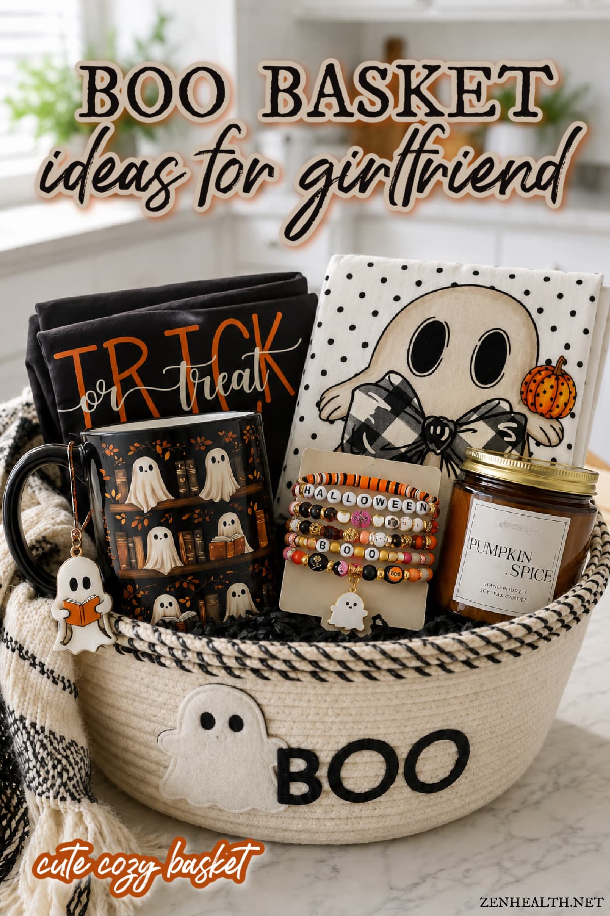 Cozy Boo Basket Ideas for Girlfriend