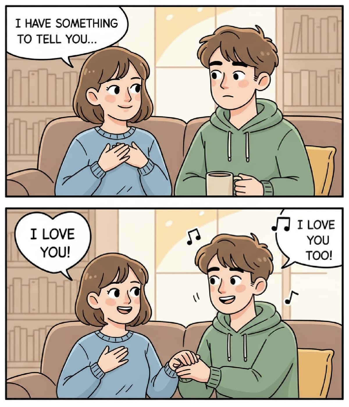free gifts for boyfriend: generated comics for a fun story