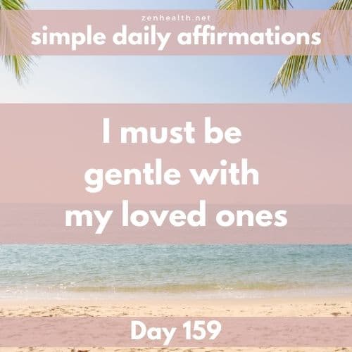 Simple daily affirmations: Day 159