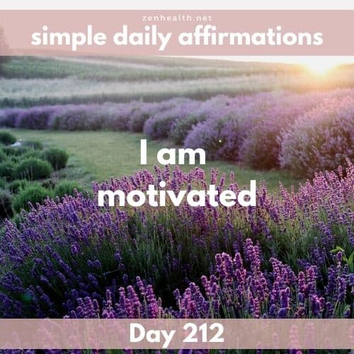 Simple daily affirmations: Day 212