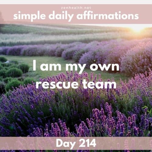 Simple daily affirmations: Day 214