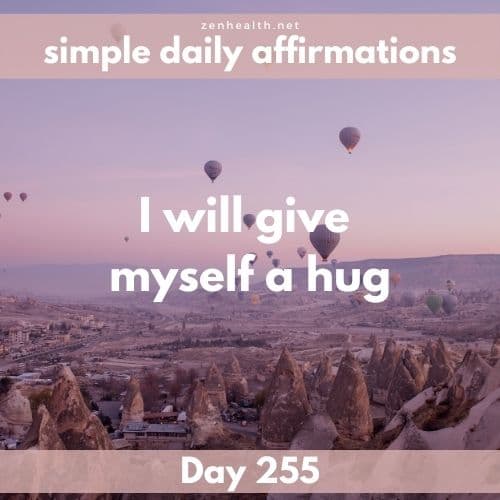 Simple daily affirmations: Day 255