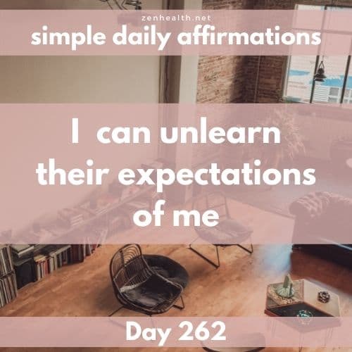 Simple daily affirmations: Day 262