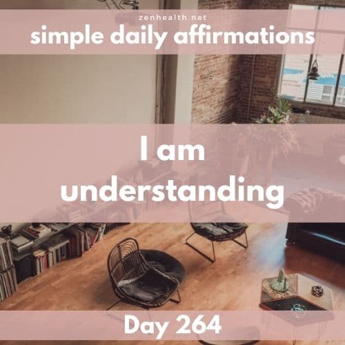 Simple daily affirmations: Day 264