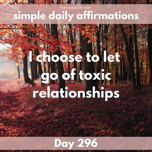 Simple daily affirmations: Day 296