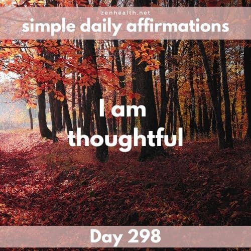 Simple daily affirmations: Day 298