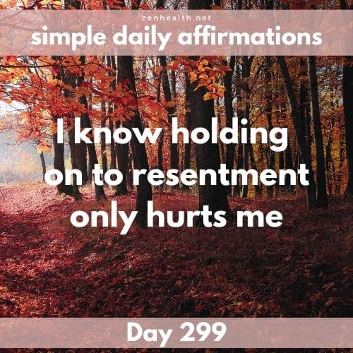 Simple daily affirmations: Day 299