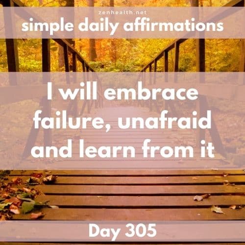 Simple daily affirmations: Day 305