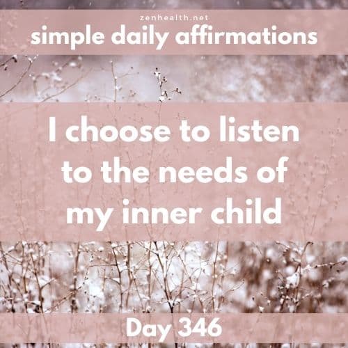 Simple daily affirmations: Day 346