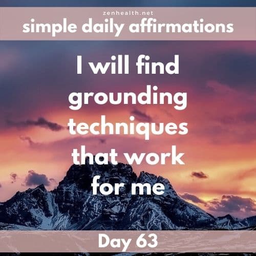 Simple daily affirmations: Day 63