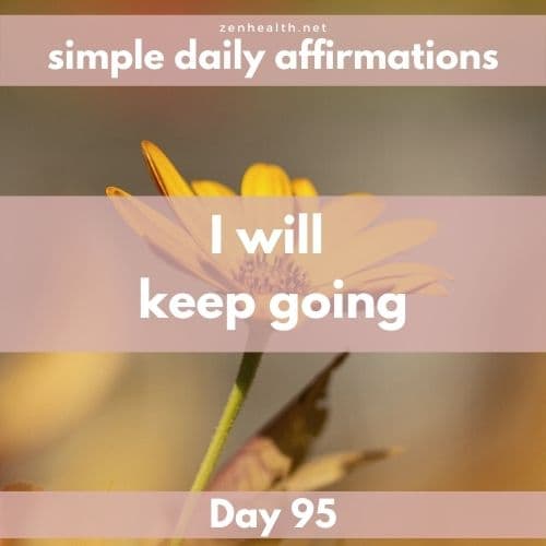 Simple daily affirmations: Day 95